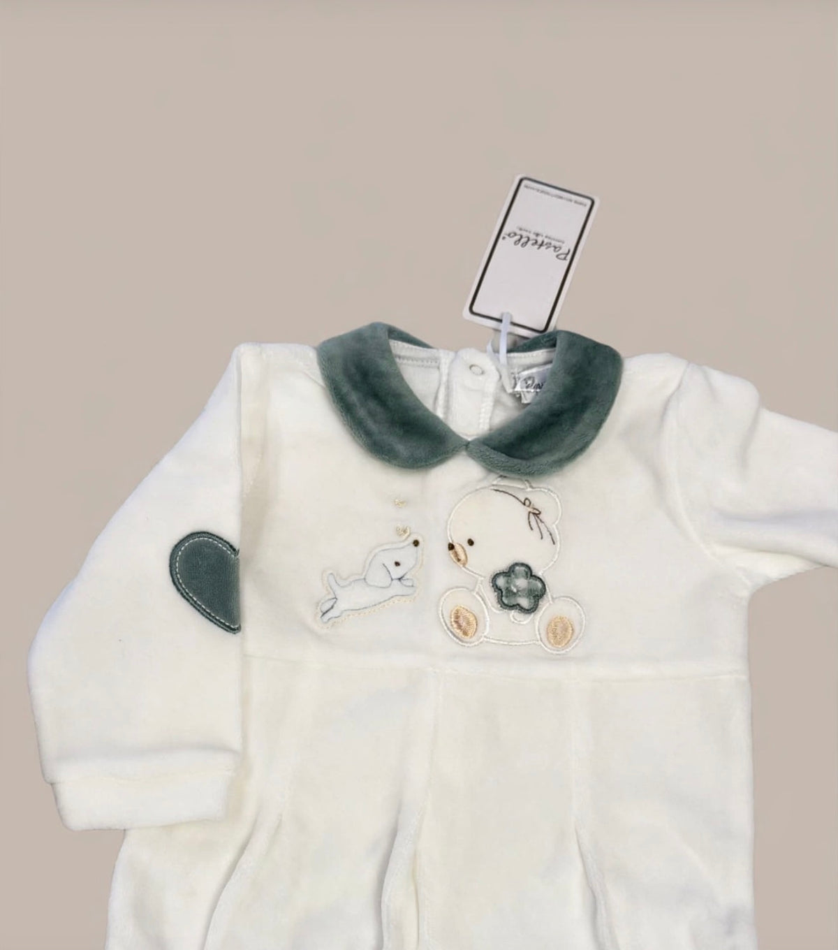 Tutina Pastello in ciniglia N005