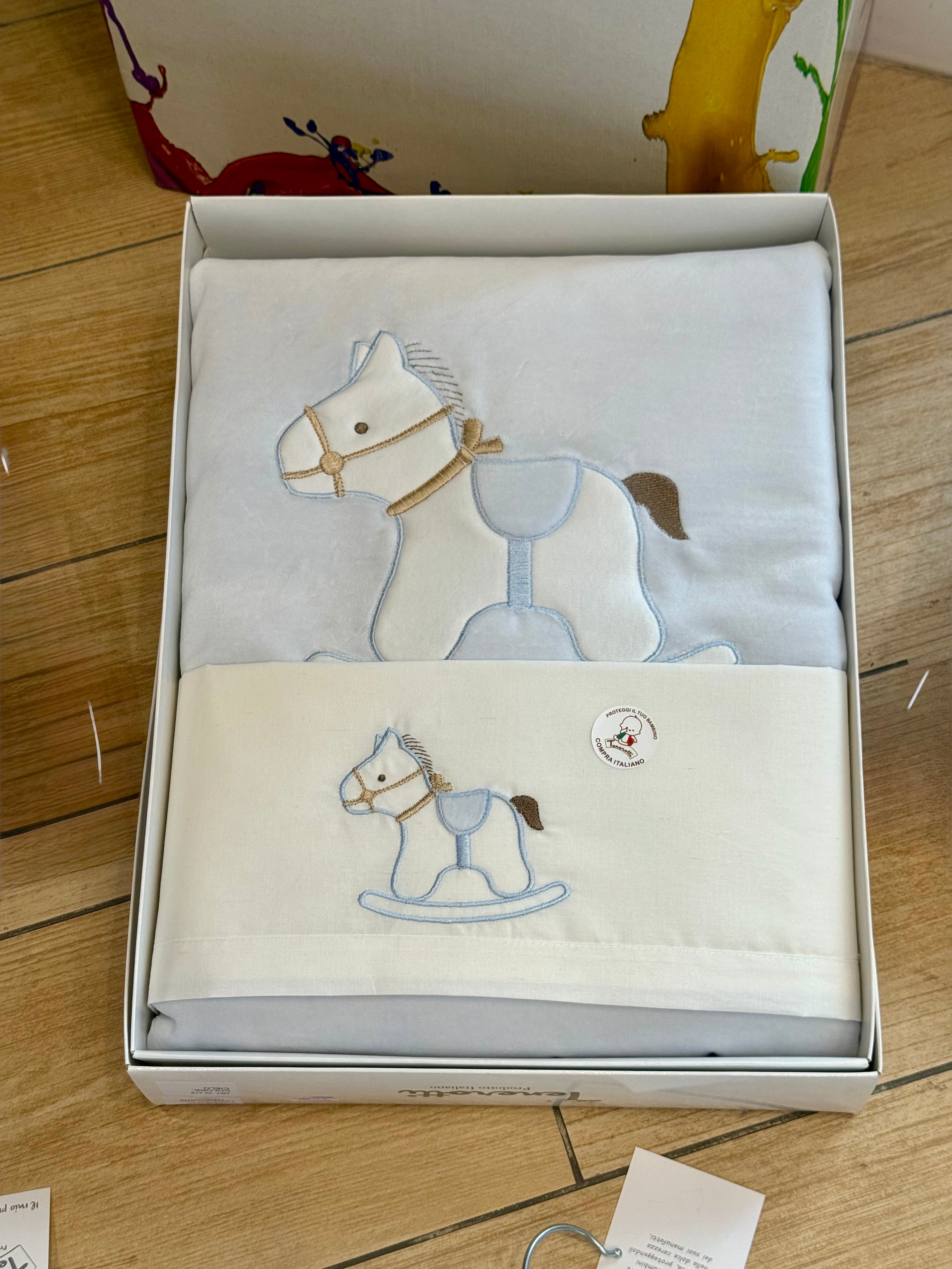 Set coperta “pony”