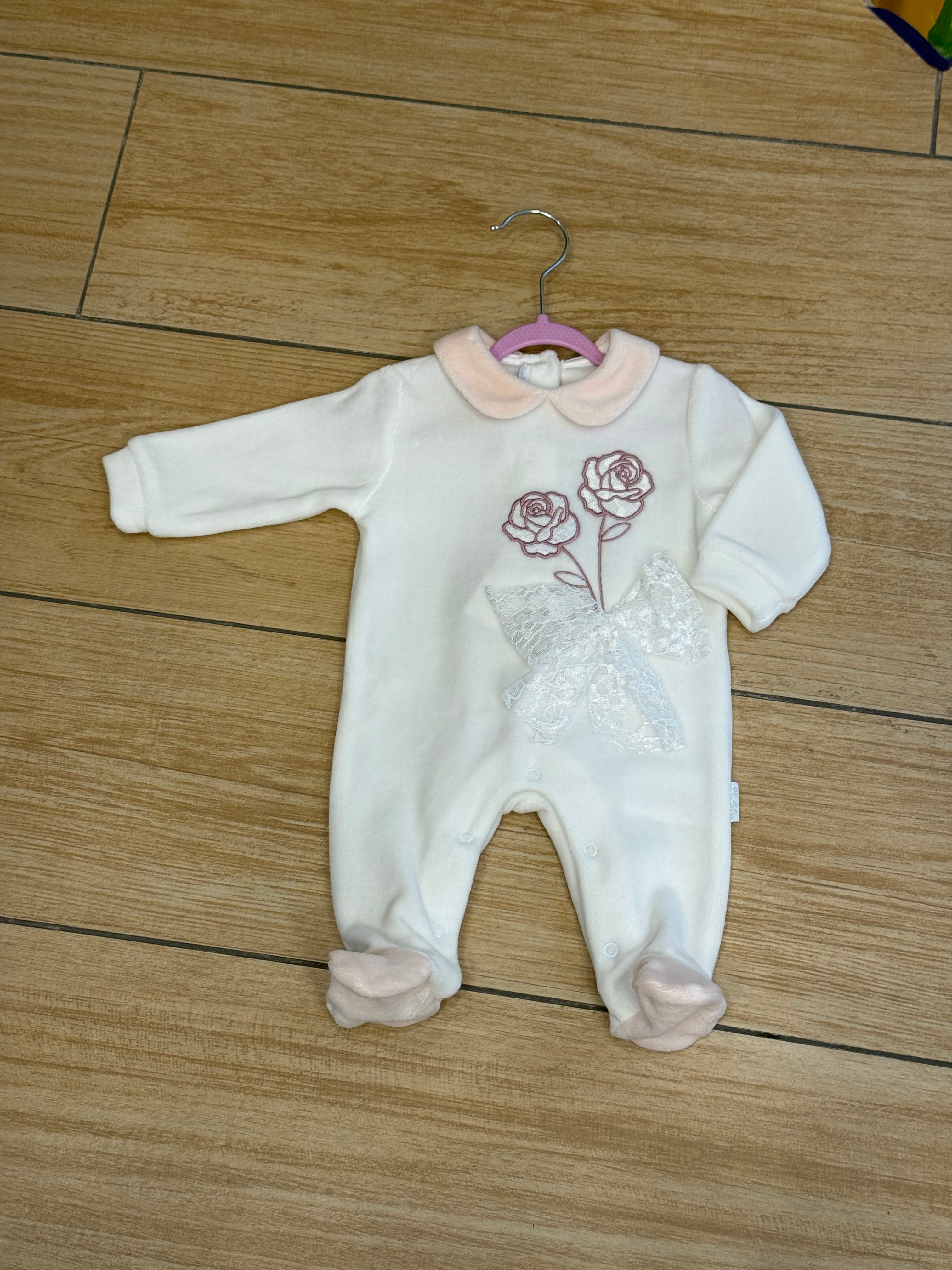 Tutina in ciniglia“rosè”