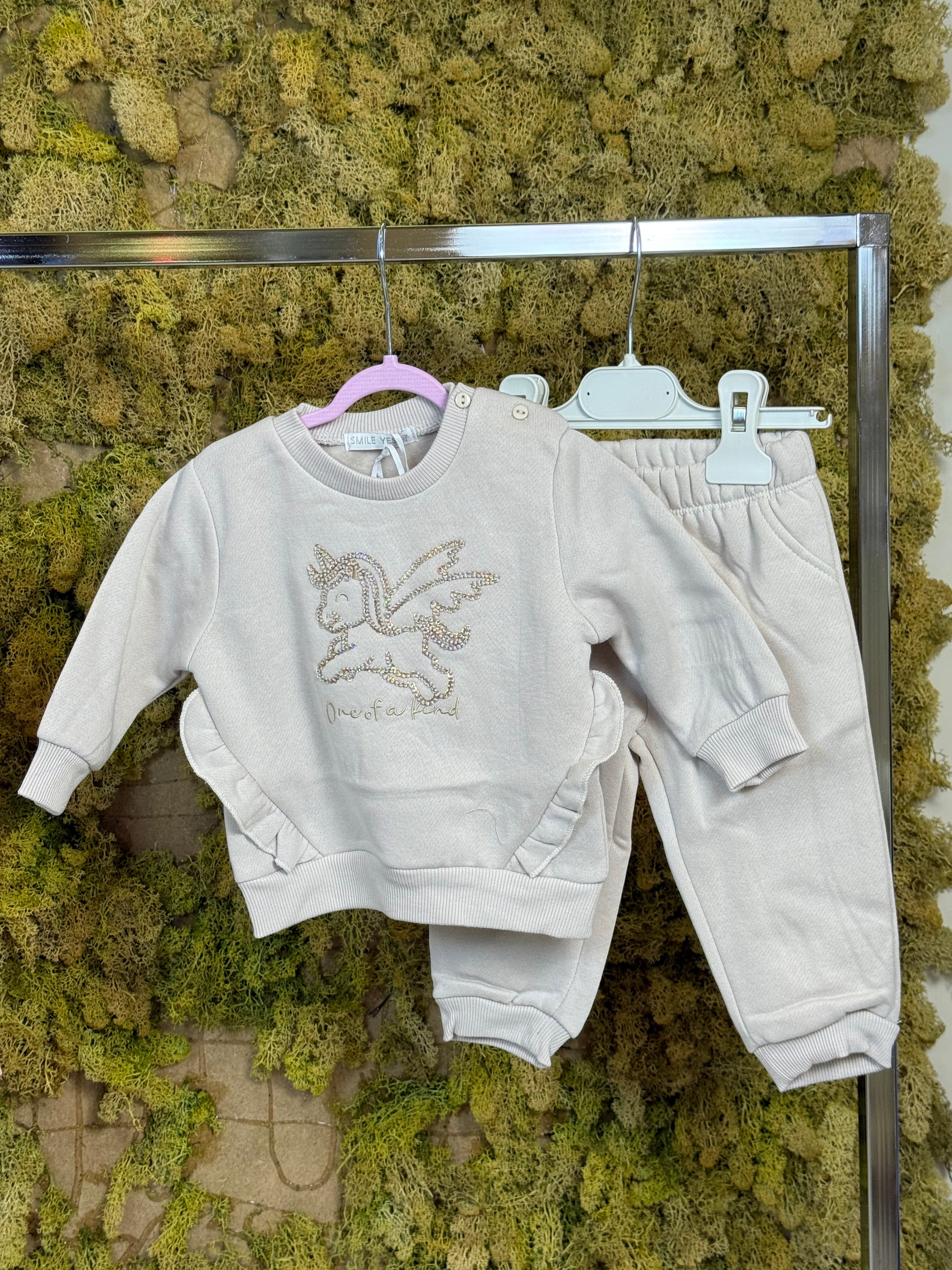 Coordinato tuta “unicorno”