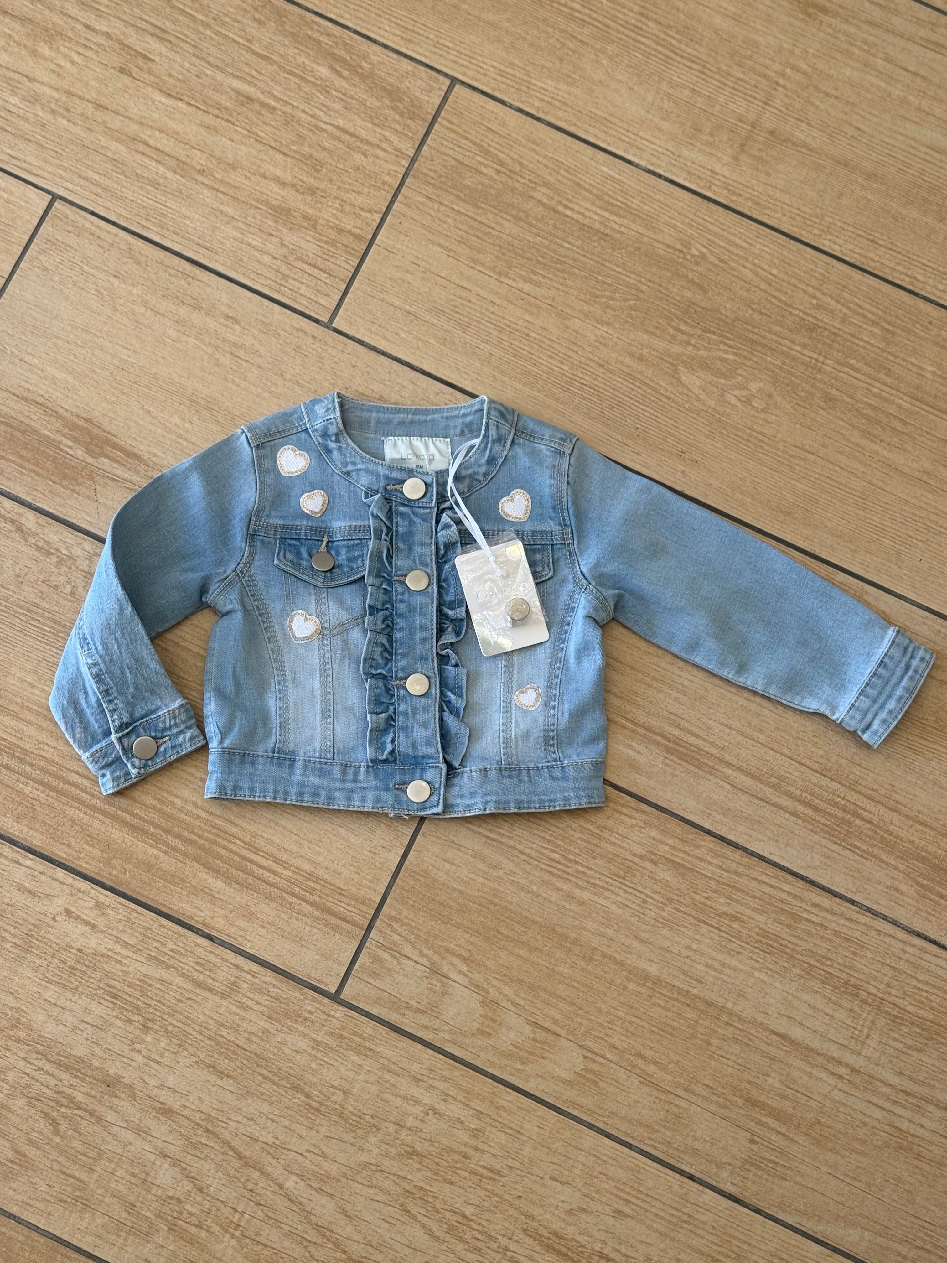 Giubbino Jeans Heart
