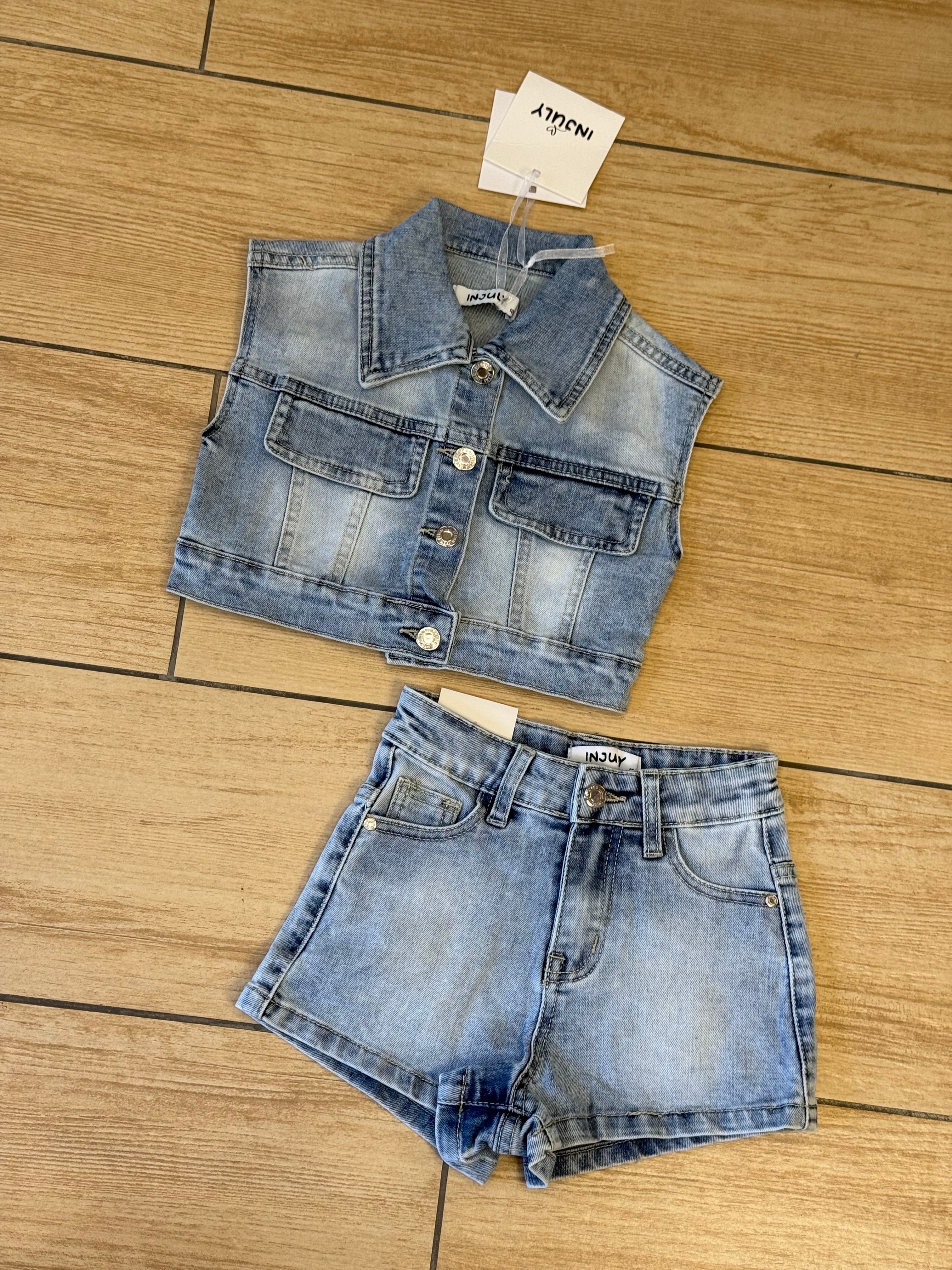 Coordinato denim girl