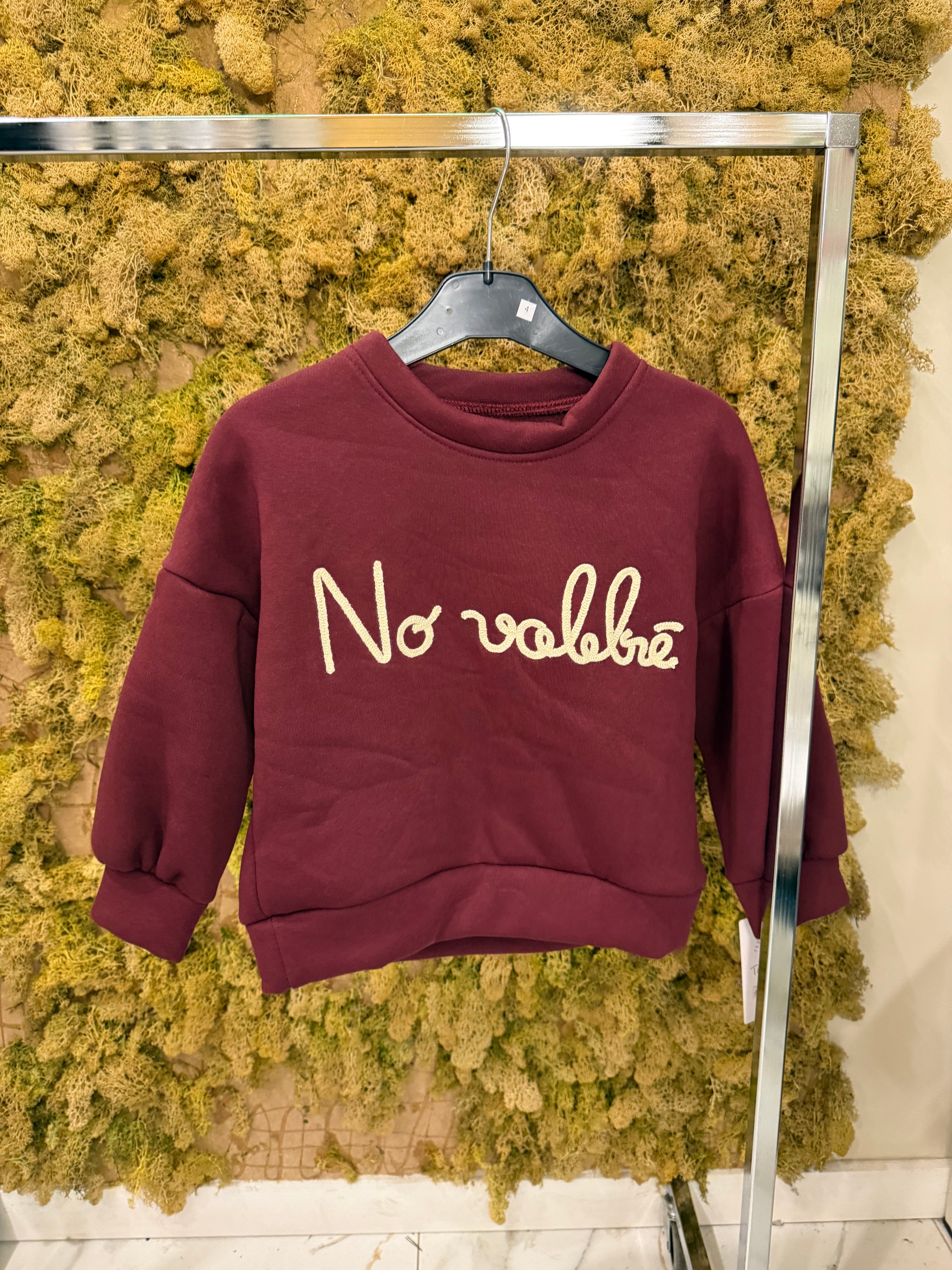 Felpa “no vabbè”