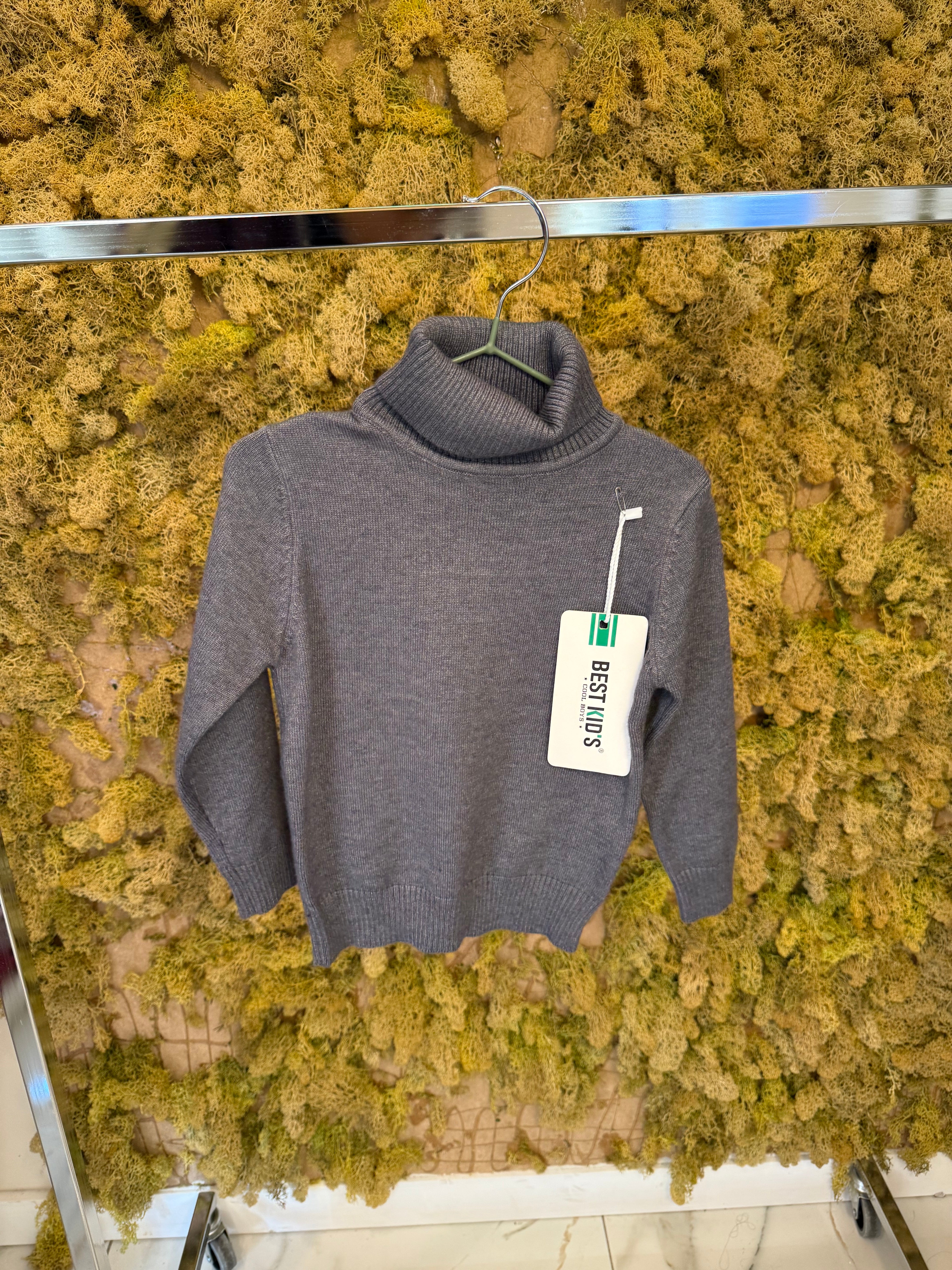 Maglione collo alto