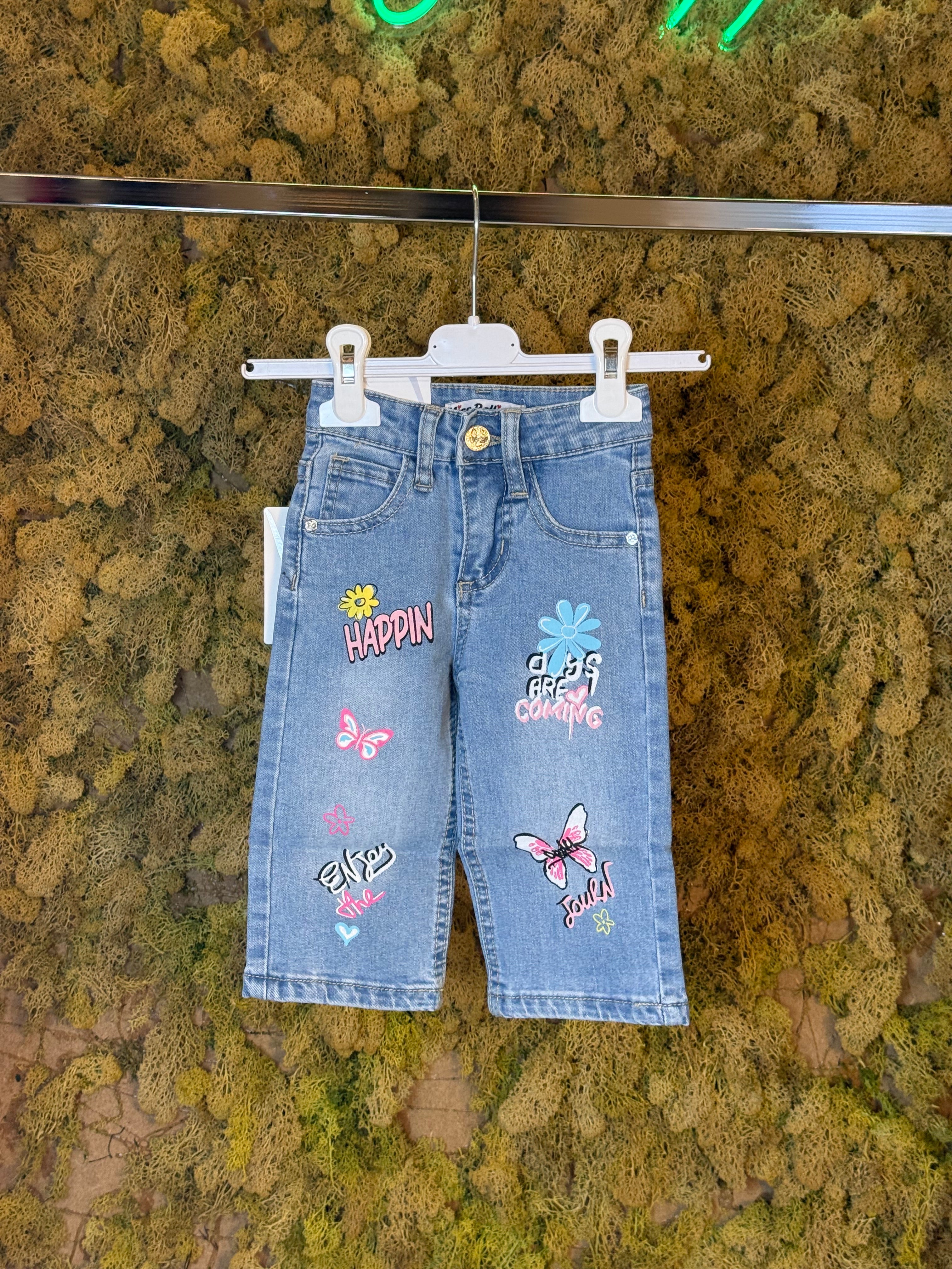 Jeans butterfly
