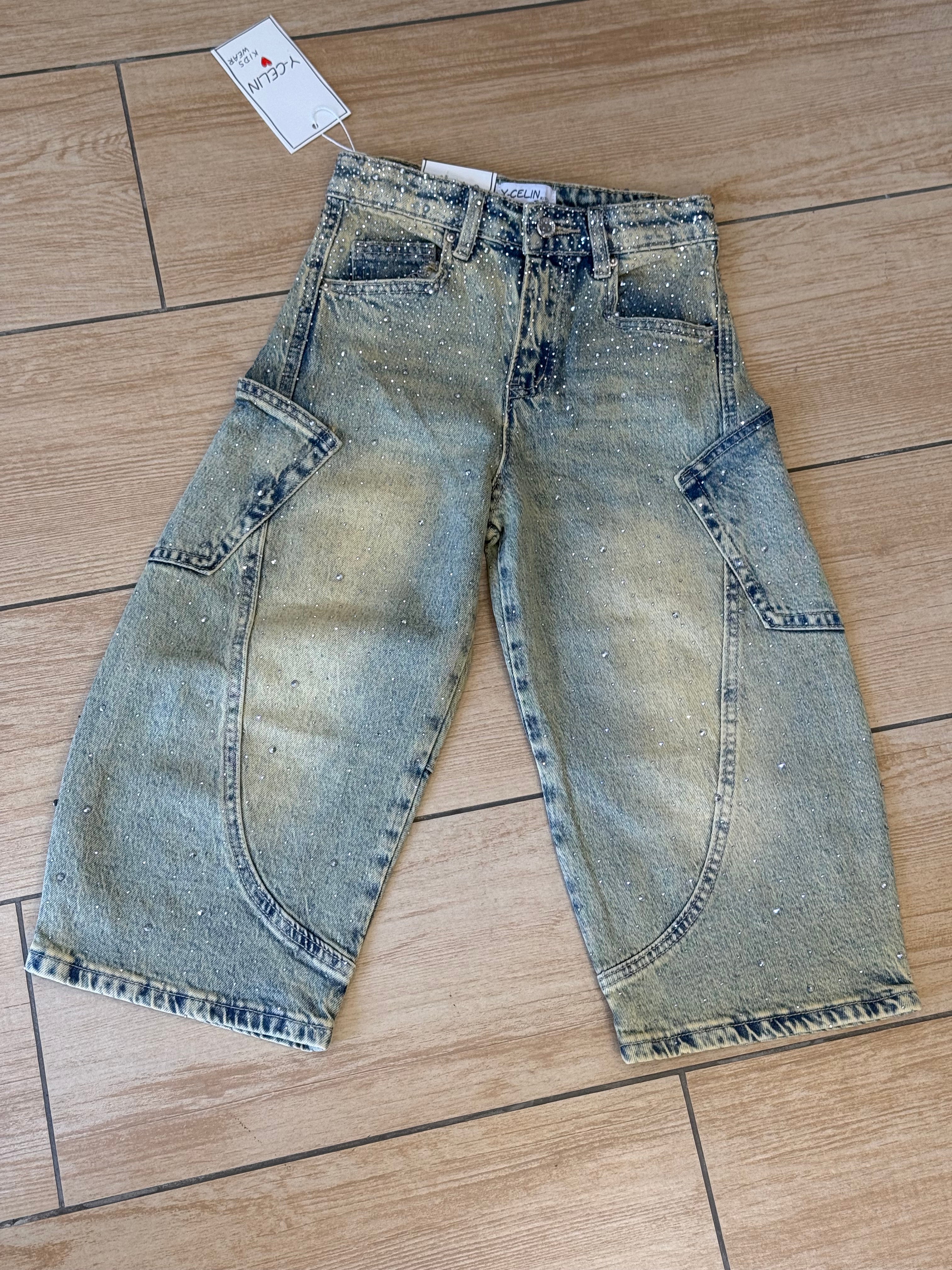 Jeans ballon sabbia