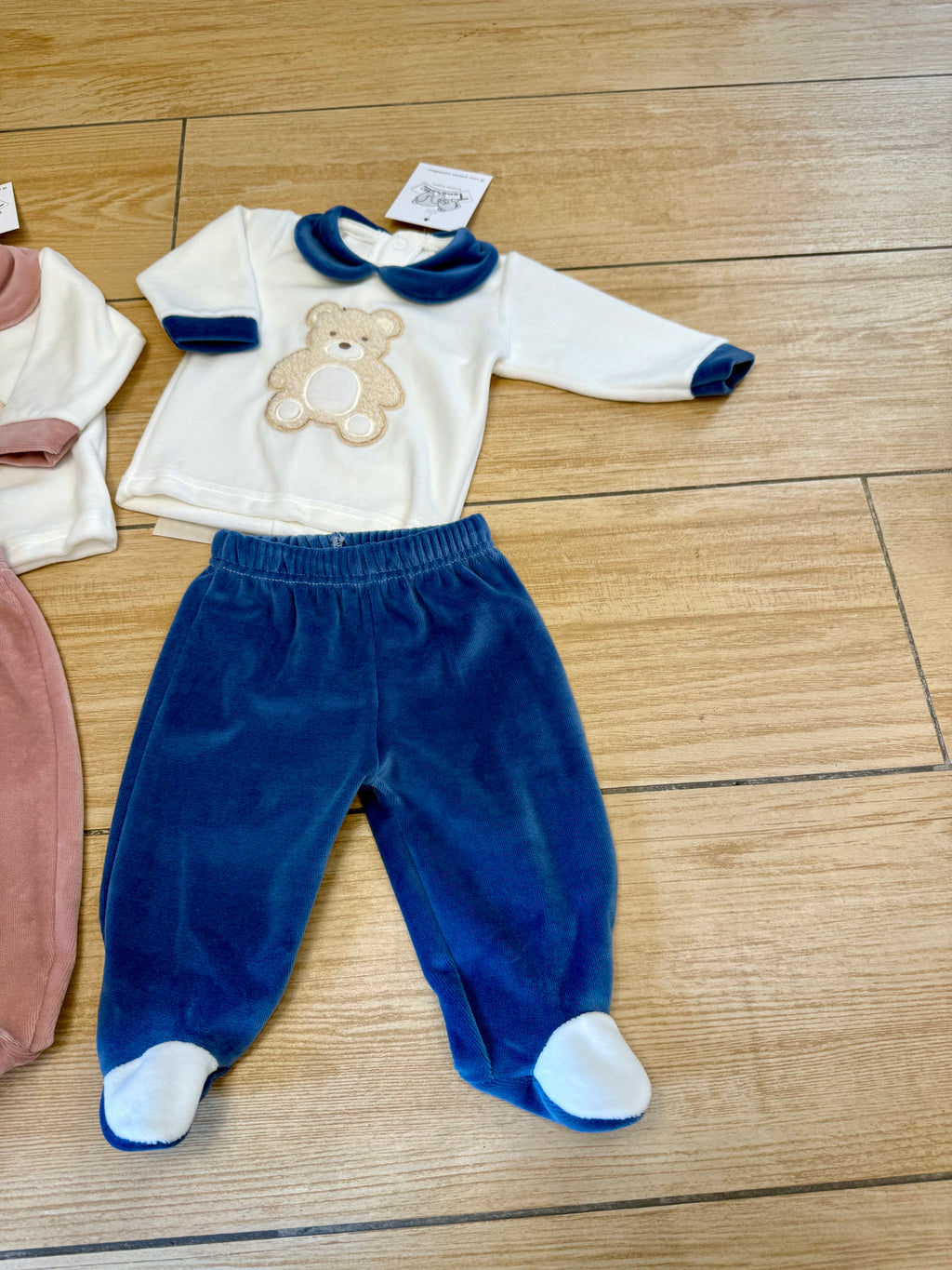 Tutina 2pz in ciniglia tenerotti