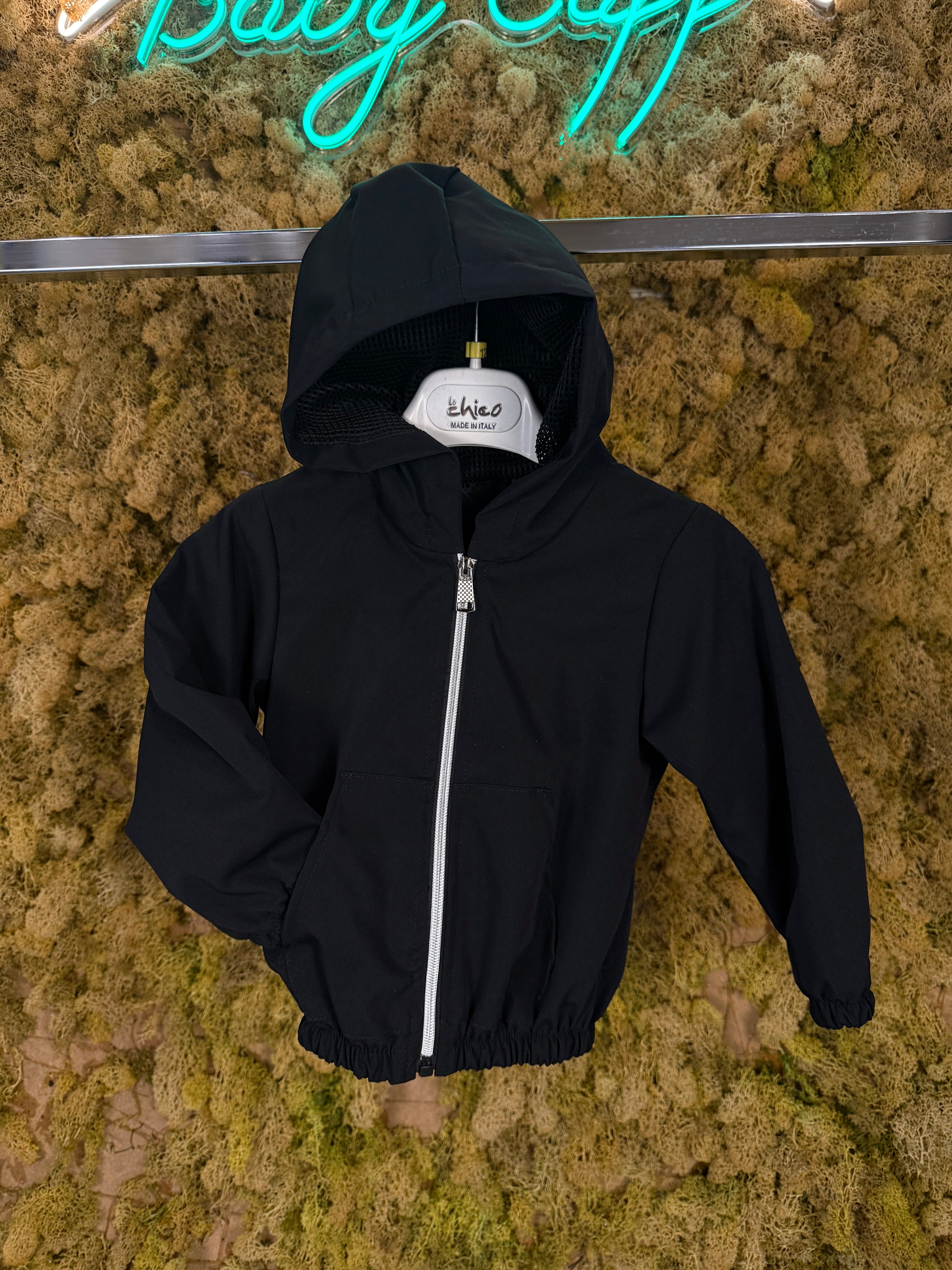 Giubbino primaverile black