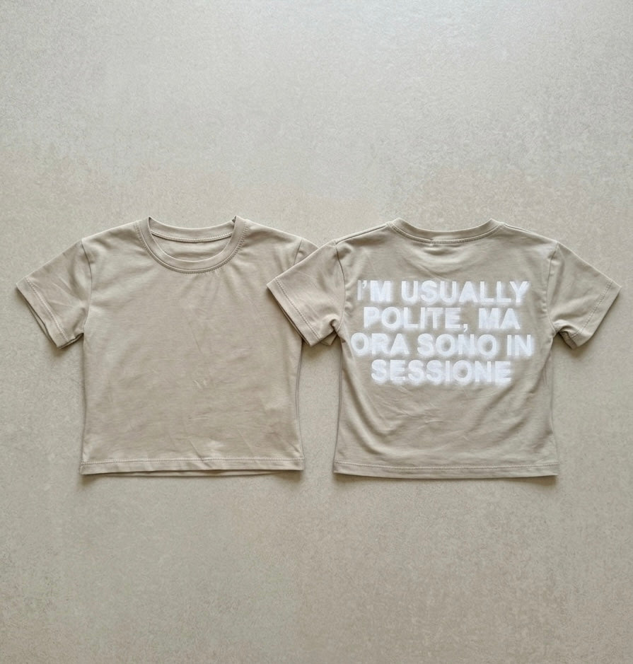 T-shirt stampa retro