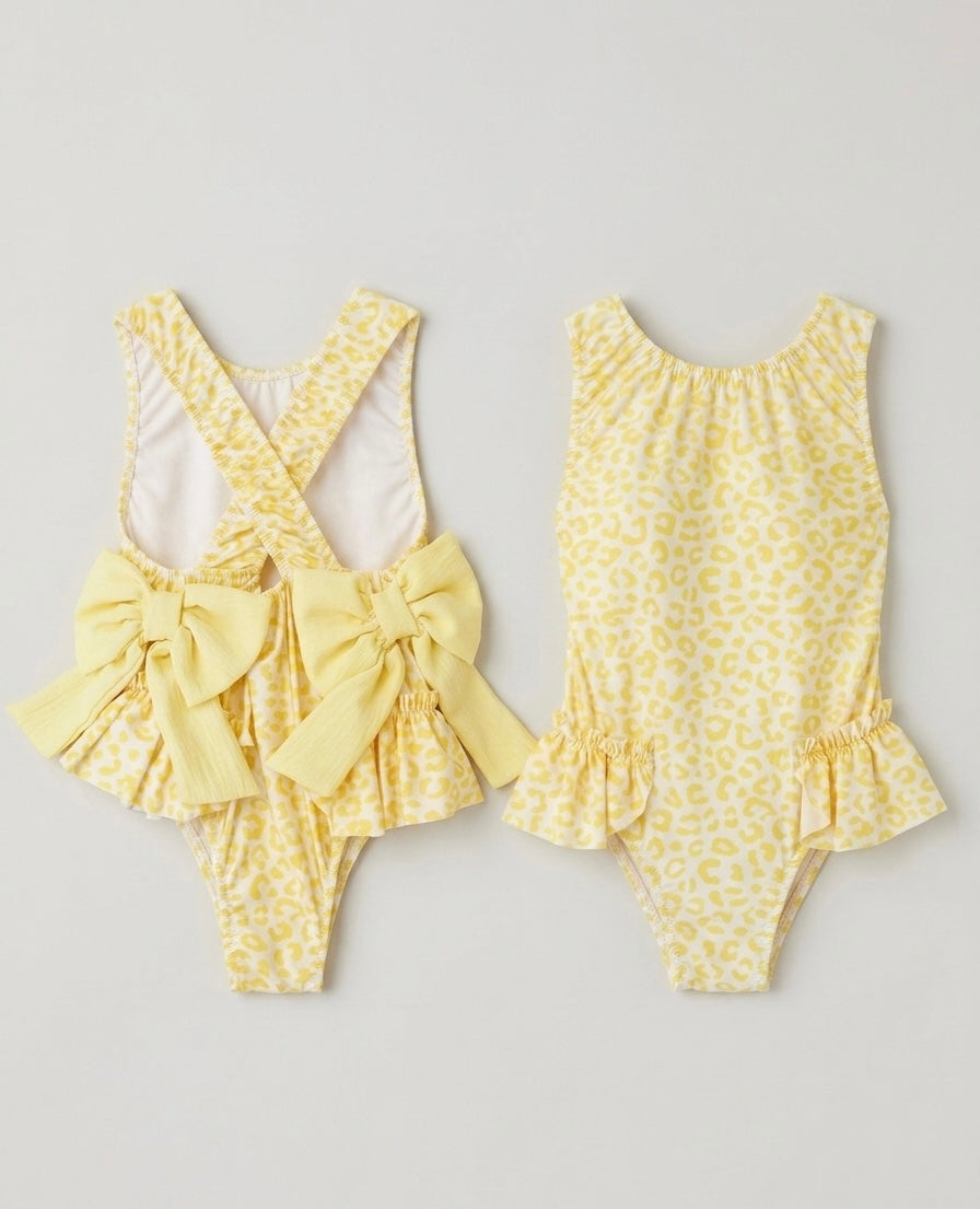 Costume leopardato giallo