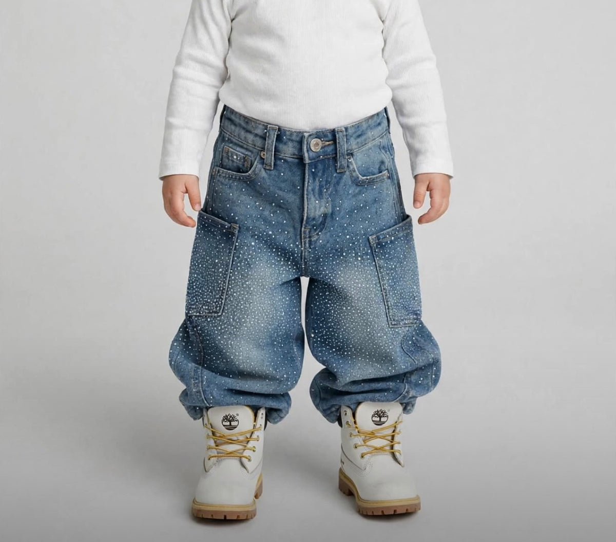 Jeans ballon mini