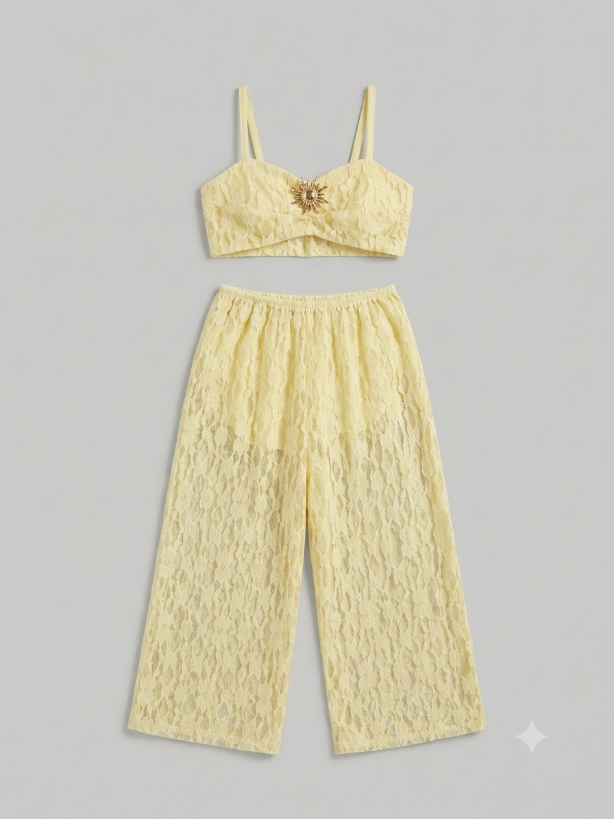Coordinato costume 2pz+pantalone